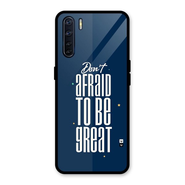 To Be Great Glass Back Case for Oppo F15