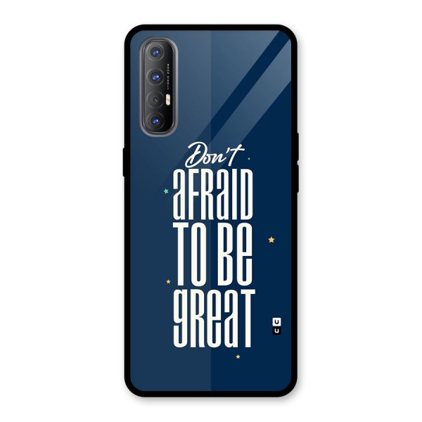 To Be Great Glass Back Case for Oppo Reno3 Pro