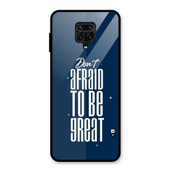 To Be Great Glass Back Case for Poco M2 Pro