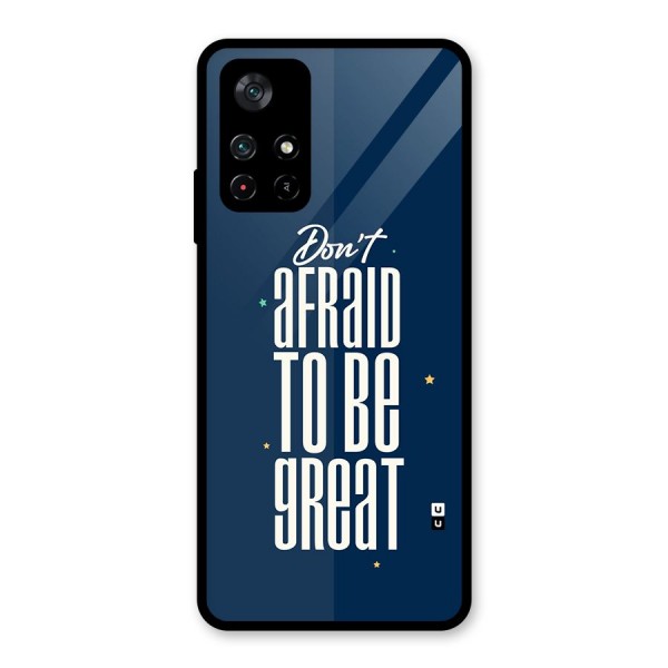 To Be Great Glass Back Case for Poco M4 Pro 5G