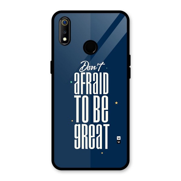 To Be Great Glass Back Case for Realme 3