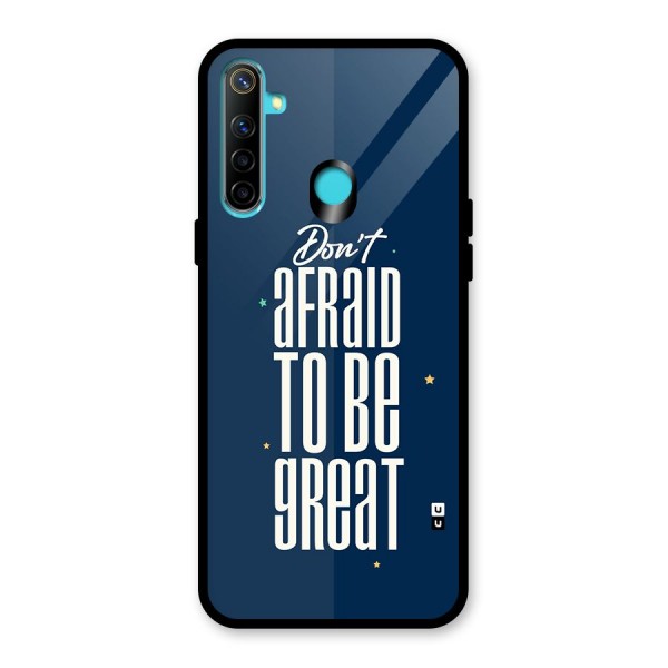 To Be Great Glass Back Case for Realme 5