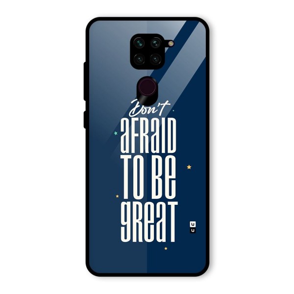 To Be Great Glass Back Case for Redmi Note 9