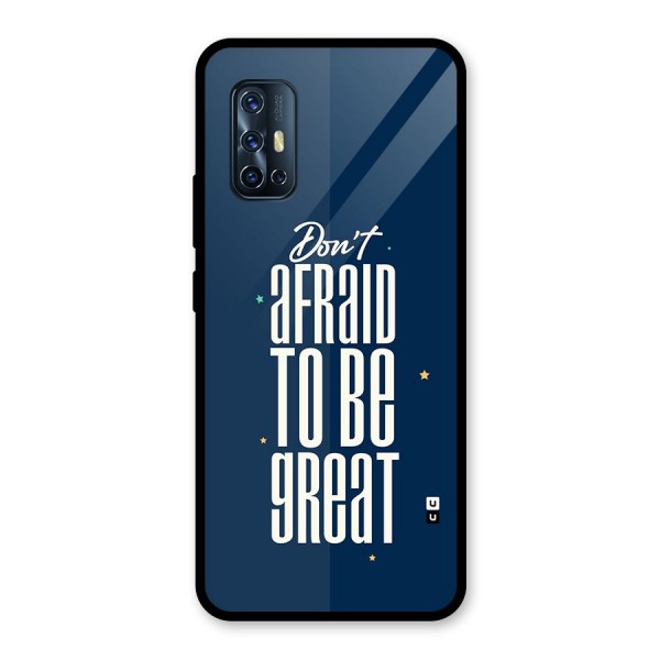 To Be Great Glass Back Case for Vivo V17
