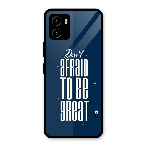 To Be Great Glass Back Case for Vivo Y15s