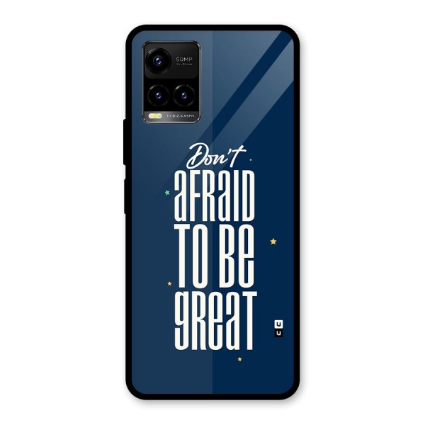To Be Great Glass Back Case for Vivo Y21T