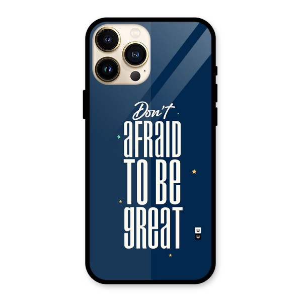 To Be Great Glass Back Case for iPhone 13 Pro Max