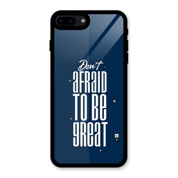 To Be Great Glass Back Case for iPhone 8 Plus