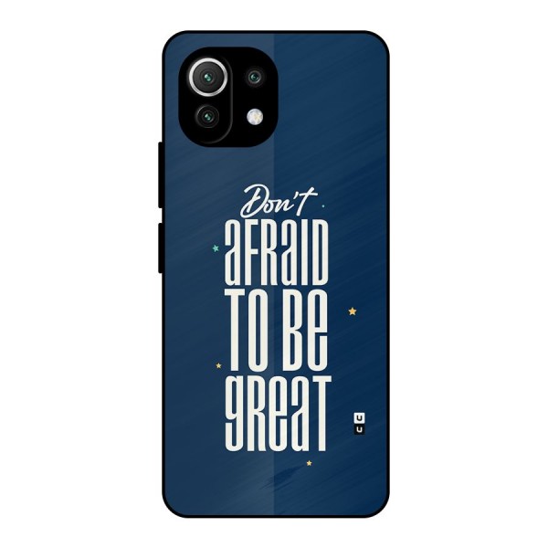 To Be Great Metal Back Case for Mi 11 Lite