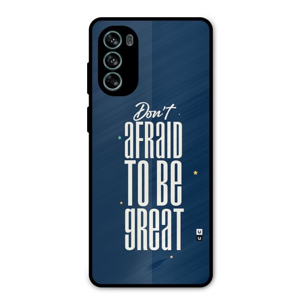 To Be Great Metal Back Case for Moto G62