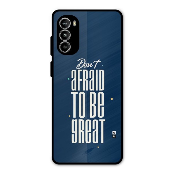 To Be Great Metal Back Case for Moto G82