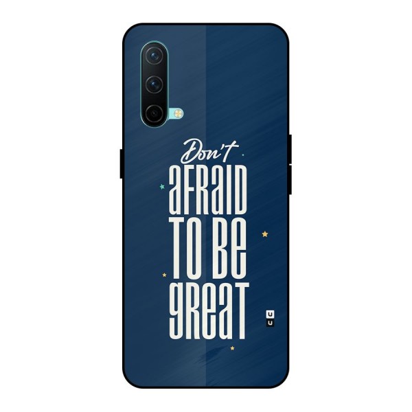 To Be Great Metal Back Case for OnePlus Nord CE 5G