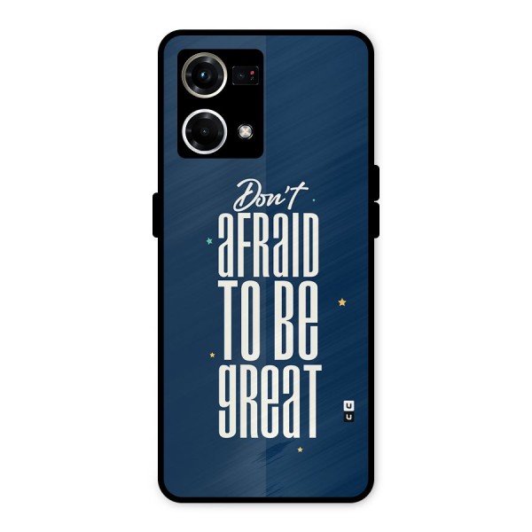 To Be Great Metal Back Case for Oppo F21s Pro 4G
