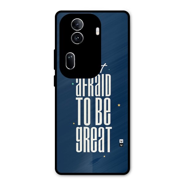 To Be Great Metal Back Case for Oppo Reno11 Pro 5G