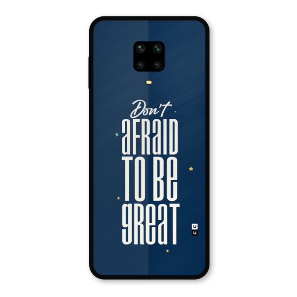 To Be Great Metal Back Case for Poco M2
