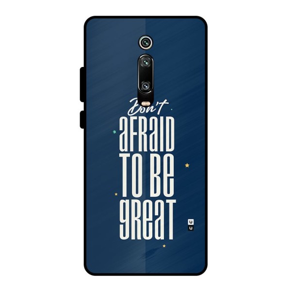To Be Great Metal Back Case for Redmi K20