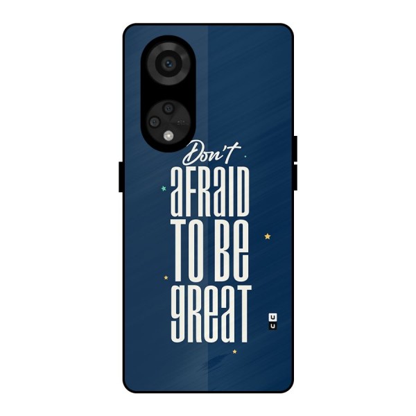 To Be Great Metal Back Case for Reno8 T 5G