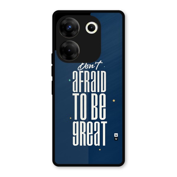 To Be Great Metal Back Case for Tecno Camon 20 Pro