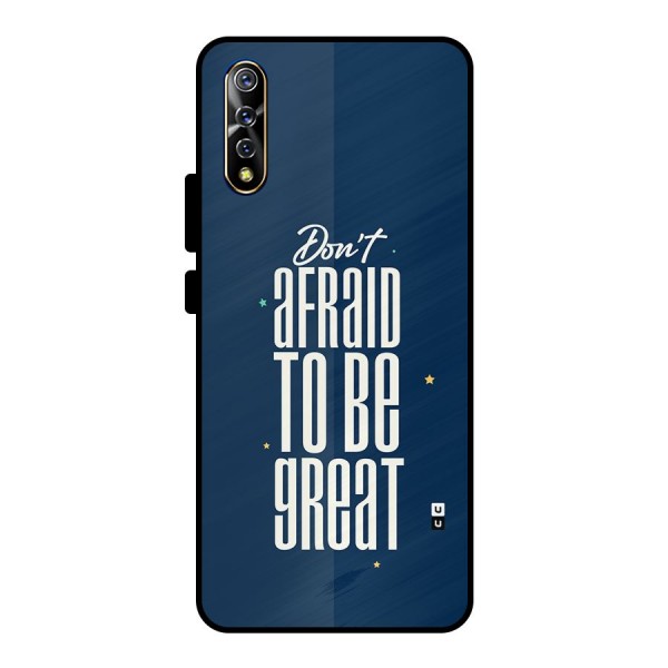 To Be Great Metal Back Case for Vivo S1