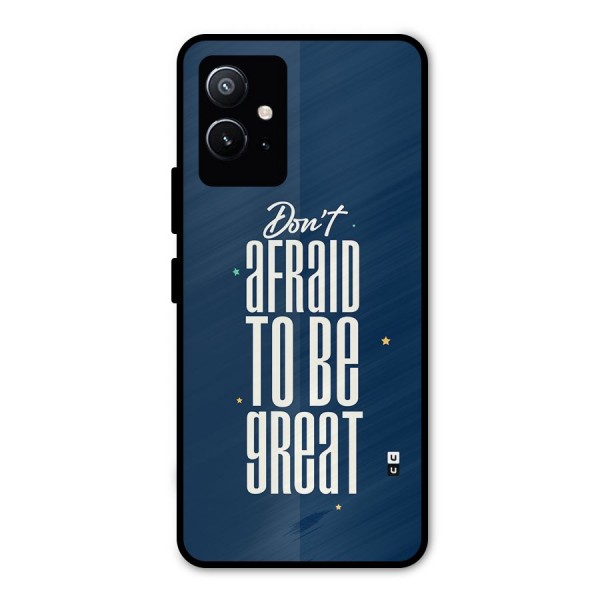 To Be Great Metal Back Case for Vivo T1 5G