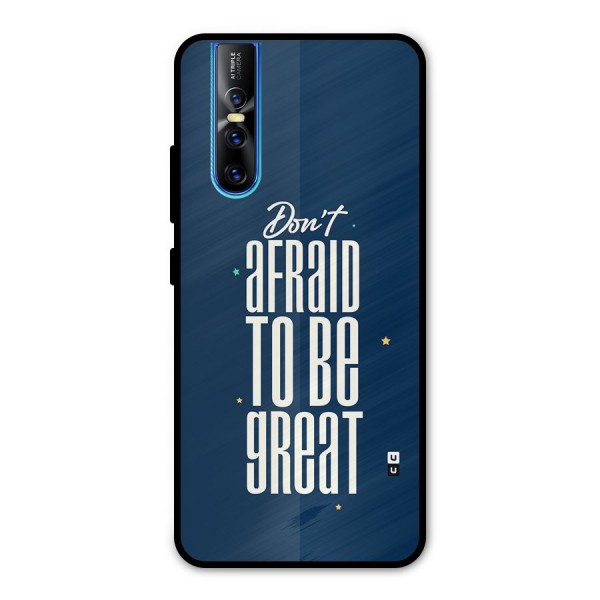To Be Great Metal Back Case for Vivo V15 Pro
