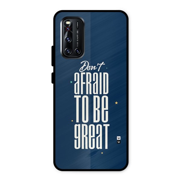 To Be Great Metal Back Case for Vivo V19