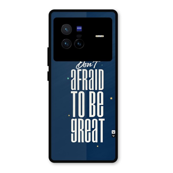 To Be Great Metal Back Case for Vivo X80