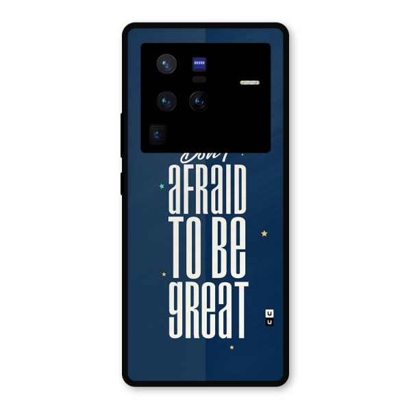 To Be Great Metal Back Case for Vivo X80 Pro