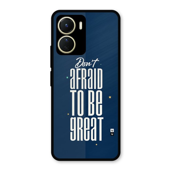 To Be Great Metal Back Case for Vivo Y16