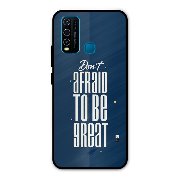 To Be Great Metal Back Case for Vivo Y30
