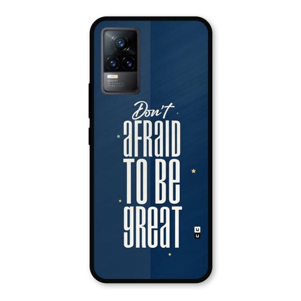 To Be Great Metal Back Case for Vivo Y73