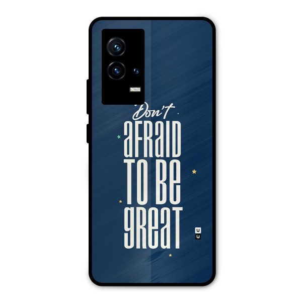 To Be Great Metal Back Case for iQOO 9 5G