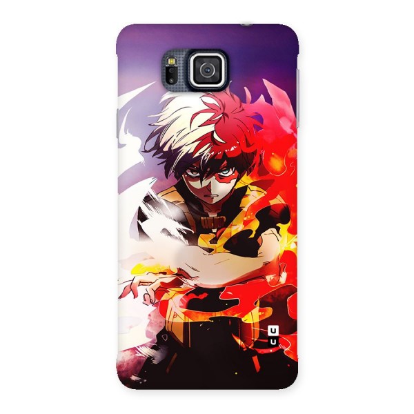 Todoroki Colors Back Case for Galaxy Alpha
