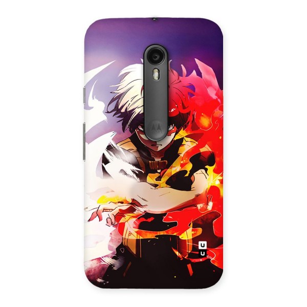 Todoroki Colors Back Case for Moto G Turbo