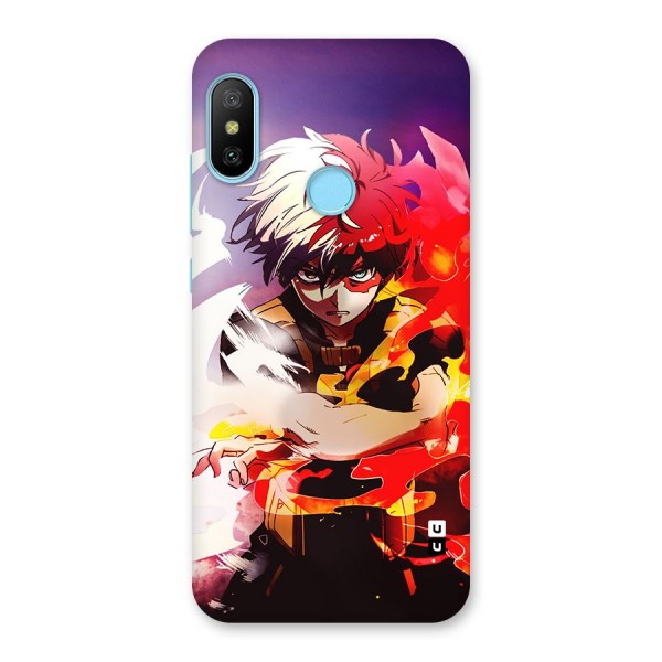 Todoroki Colors Back Case for Redmi 6 Pro
