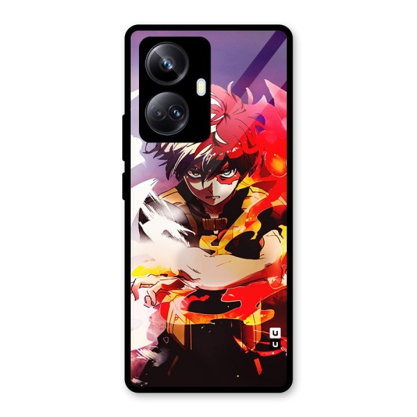 Todoroki Colors Glass Back Case for Realme 10 Pro Plus