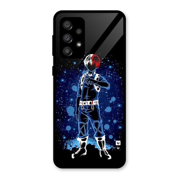 Todoroki Stance Glass Back Case for Galaxy A32
