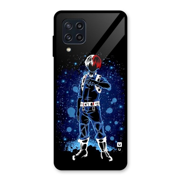 Todoroki Stance Glass Back Case for Galaxy M32