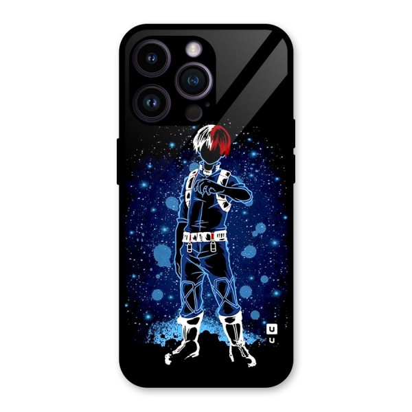 Todoroki Stance Glass Back Case for iPhone 14 Pro Max