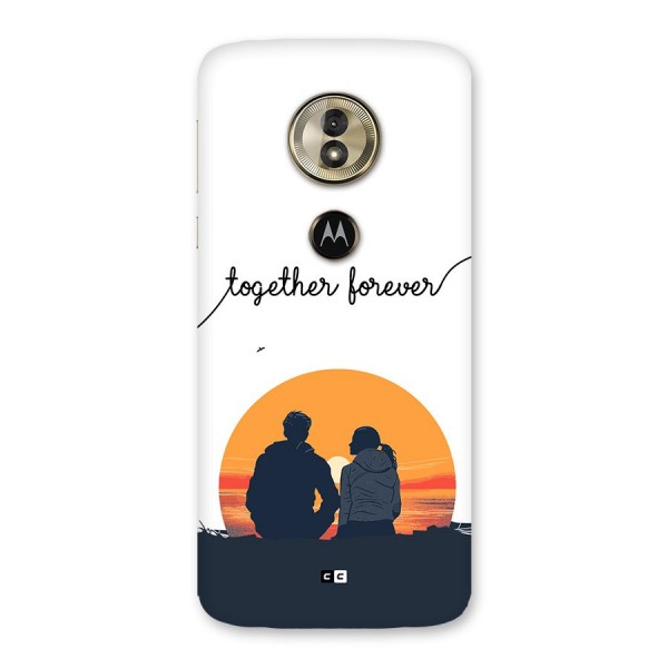 Together Forever Back Case for Moto G6 Play