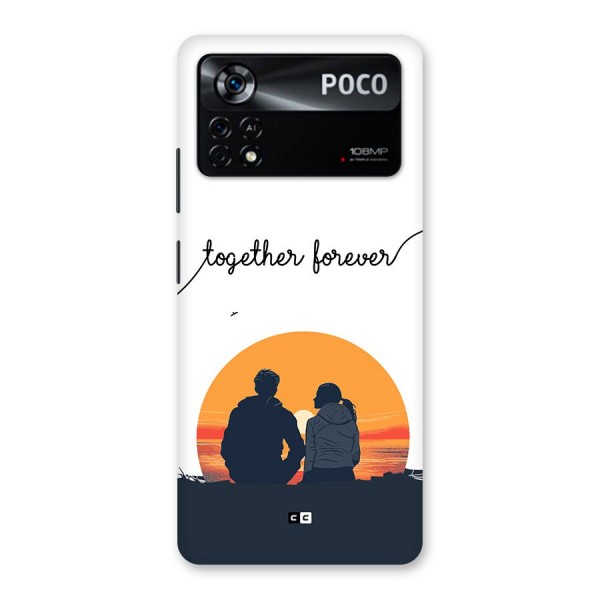 Together Forever Back Case for Poco X4 Pro 5G