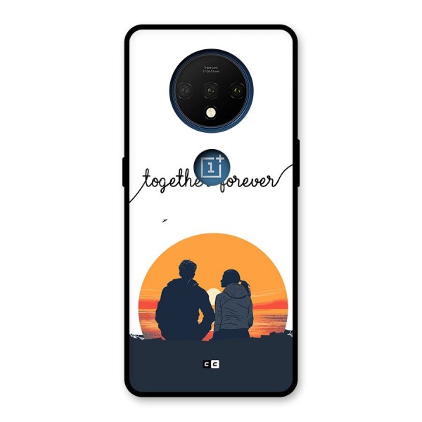 Together Forever Glass Back Case for OnePlus 7T