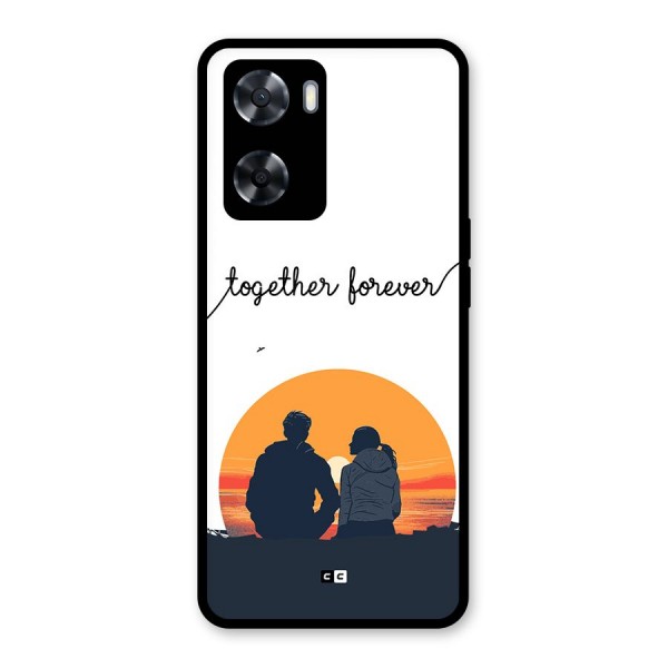 Together Forever Glass Back Case for Oppo A57 2022