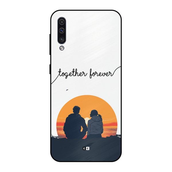Together Forever Metal Back Case for Galaxy A30s