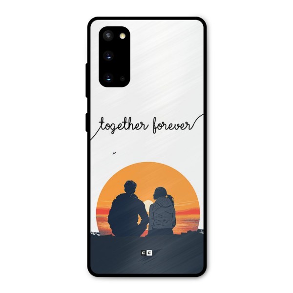 Together Forever Metal Back Case for Galaxy S20