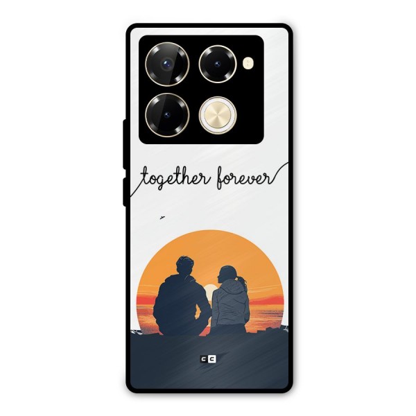 Together Forever Metal Back Case for Infinix Note 40 Pro Plus