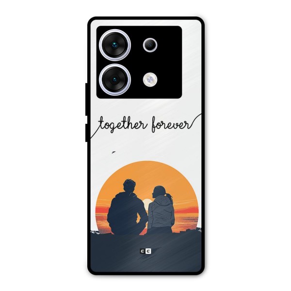 Together Forever Metal Back Case for Infinix Zero 30 5G