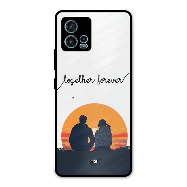 Together Forever Metal Back Case for Moto G72