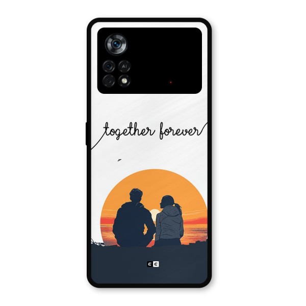 Together Forever Metal Back Case for Poco X4 Pro 5G