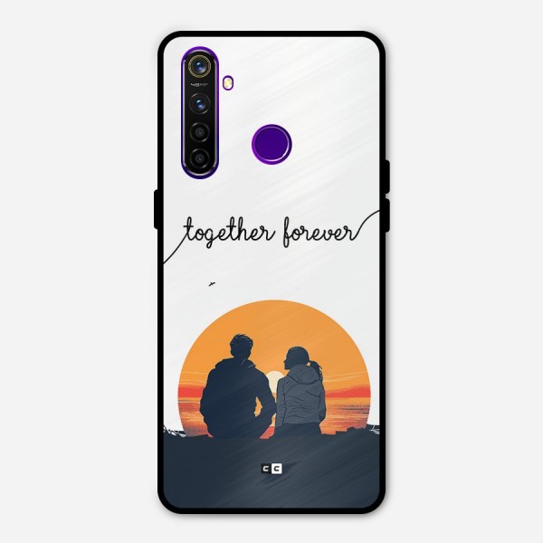 Together Forever Metal Back Case for Realme 5 Pro